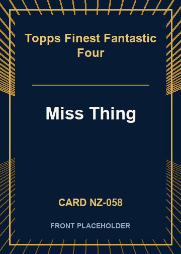 Miss Thing card thumbnail