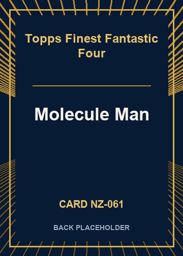 Molecule Man back card image