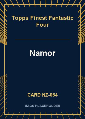 Namor back card image