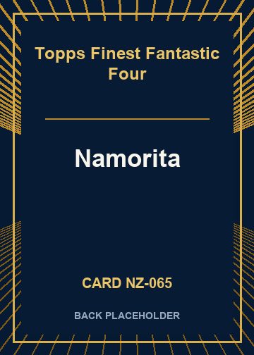 Namorita back card image