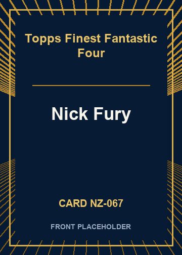 Nick Fury card thumbnail