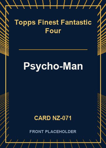 Psycho-Man card thumbnail