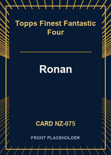 Ronan card thumbnail
