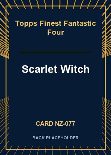 Scarlet Witch back card image