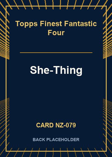 She-Thing back card image
