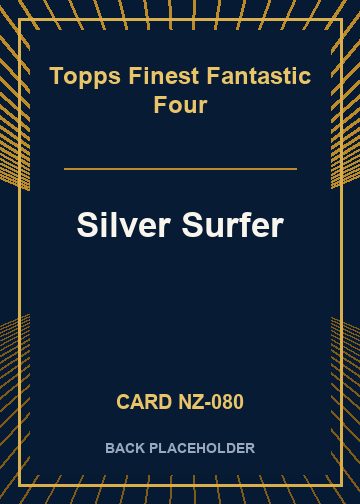 Silver Surfer back card image