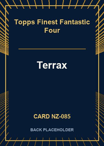 Terrax back card image