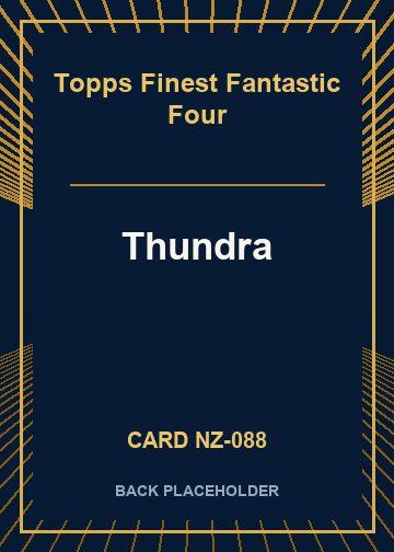 Thundra back card image