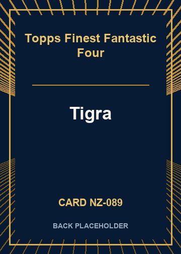 Tigra back card image