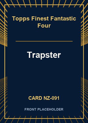 Trapster front card image