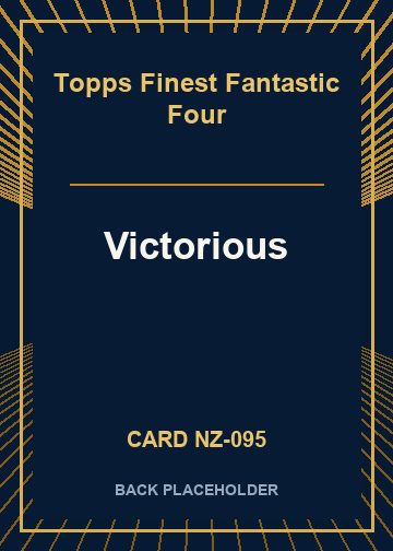 Victorious back card image
