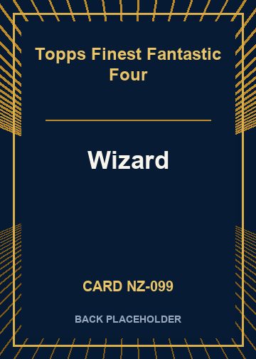 Wizard back card image