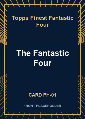 The Fantastic Four card thumbnail