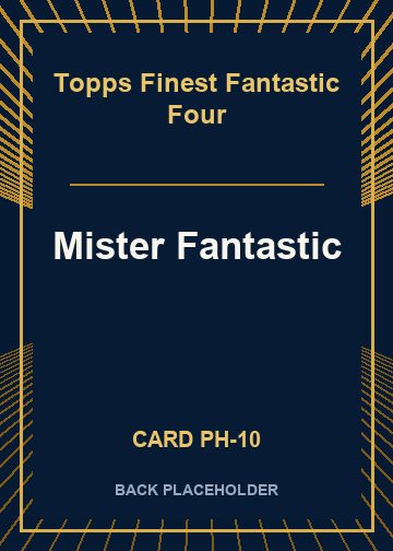 Mister Fantastic back card image