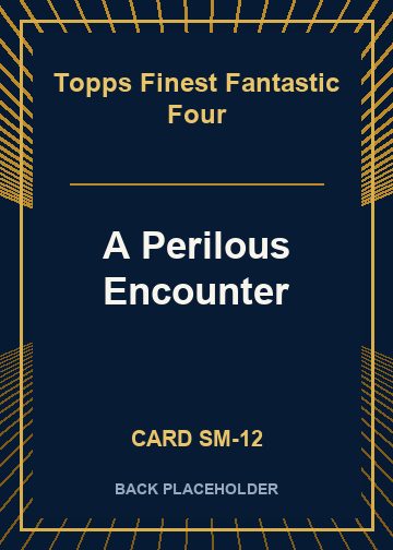 A Perilous Encounter back card image
