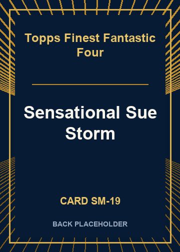 Sensational Sue Storm back card image