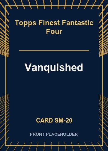 Vanquished front card image