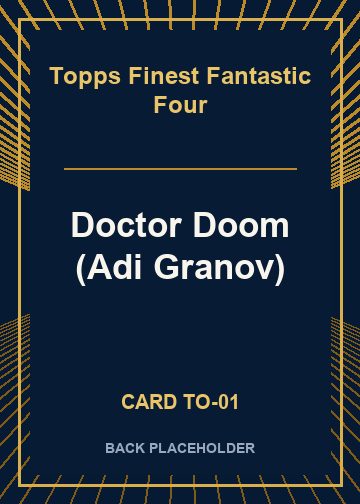 Doctor Doom (Adi Granov) back card image