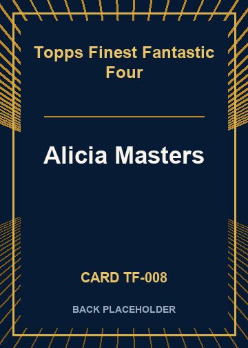 Alicia Masters back card image