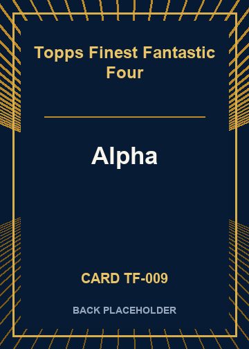 Alpha back card image