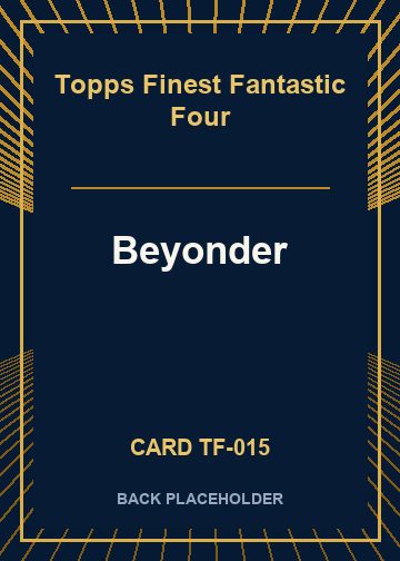 Beyonder back card image