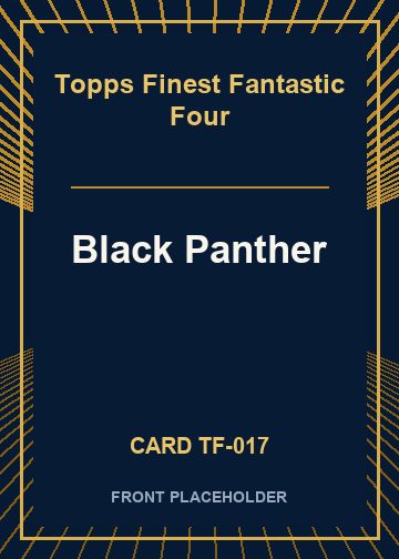 Black Panther card thumbnail