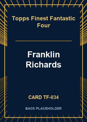 Franklin Richards back card image
