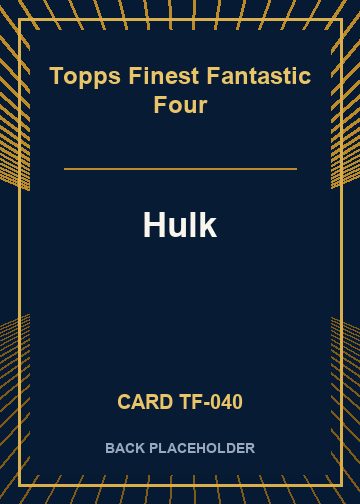 Hulk back card image