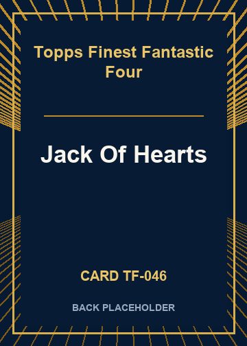 Jack Of Hearts back card image