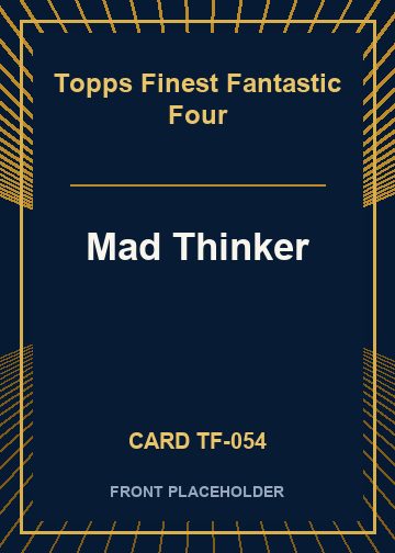 Mad Thinker card thumbnail