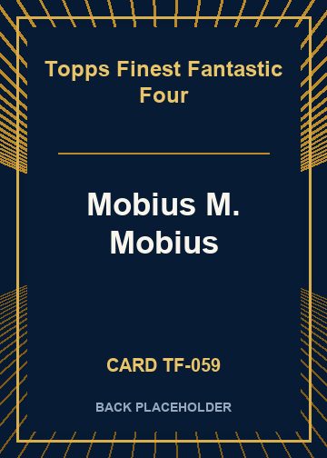 Mobius M. Mobius back card image