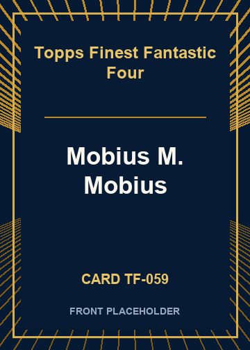 Mobius M. Mobius front card image