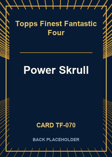 Power Skrull back card image