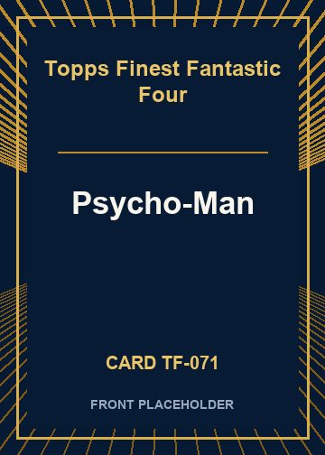 Psycho-Man card thumbnail
