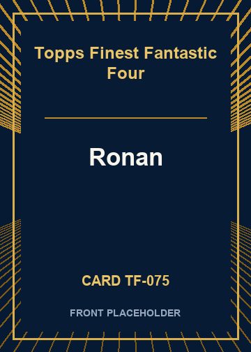 Ronan card thumbnail