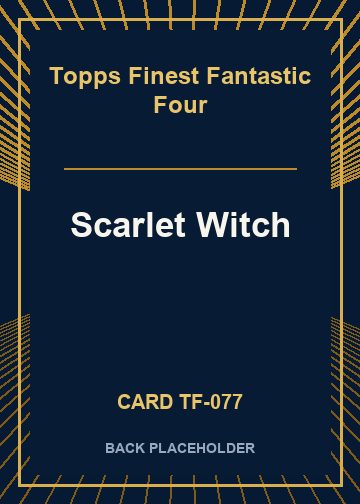 Scarlet Witch back card image