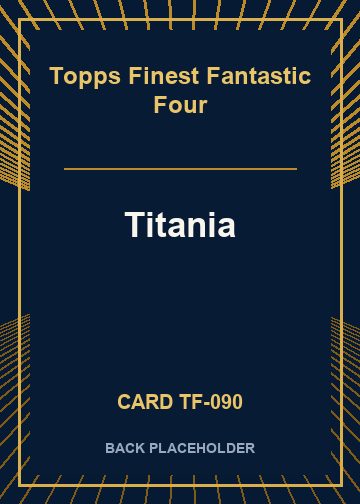 Titania back card image