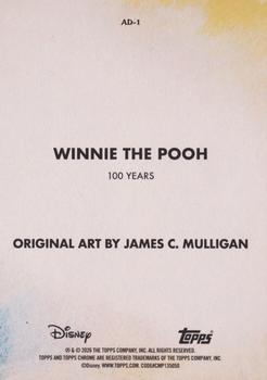 Winnie the Pooh - 100 Years back card image