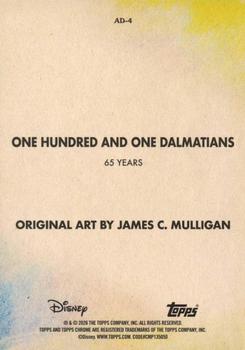 One Hundred and One Dalmatians - 65 Years back card image