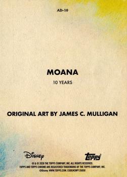 Moana - 10 Years back card image
