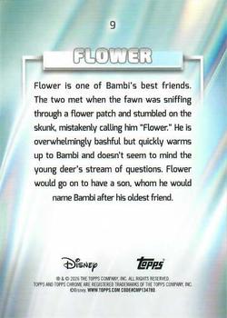 Flower back artwork