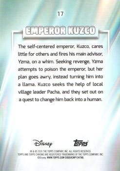 Emperor Kuzco back artwork