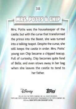Mrs. Potts & Chip back card image