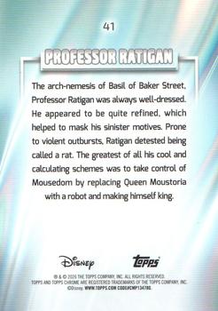 Professor Ratigan back card image