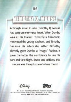 Timothy Q. Mouse back card image