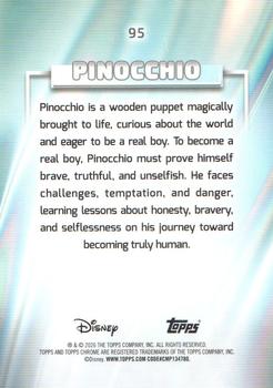 Pinocchio back card image