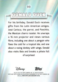 Donald Duck back card image