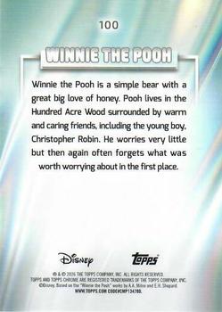 Winnie the Pooh back card image