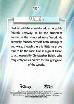 Owl back card image