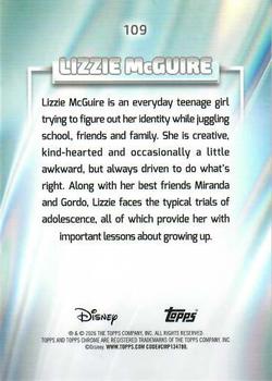 Lizzie McGuire back card image